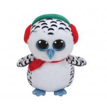 TY Boo's Kerst Uil Knuffel Nester 24 cm