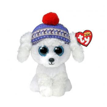 TY Beanie Boos Knuffel Winter Hond 15 cm